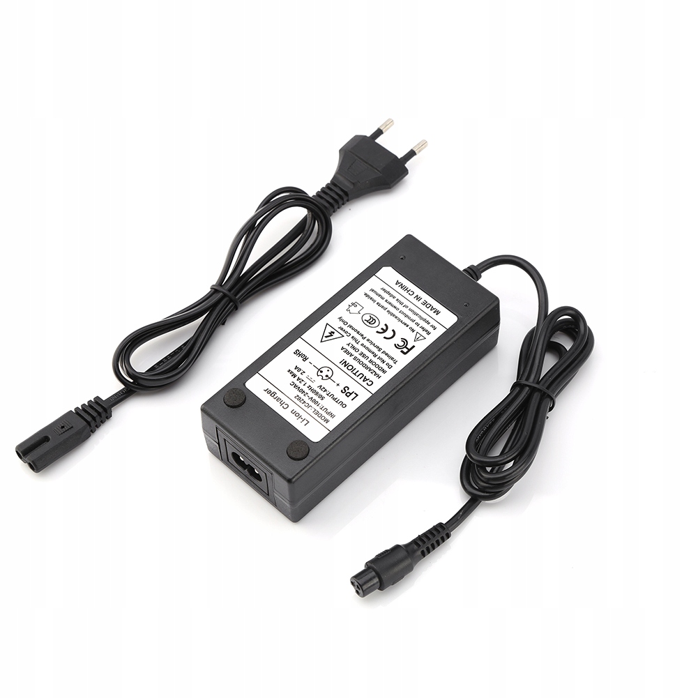 ZASILACZ ŁADOWARKA DO SKUTER ADAPTER 42V 2A 3pin