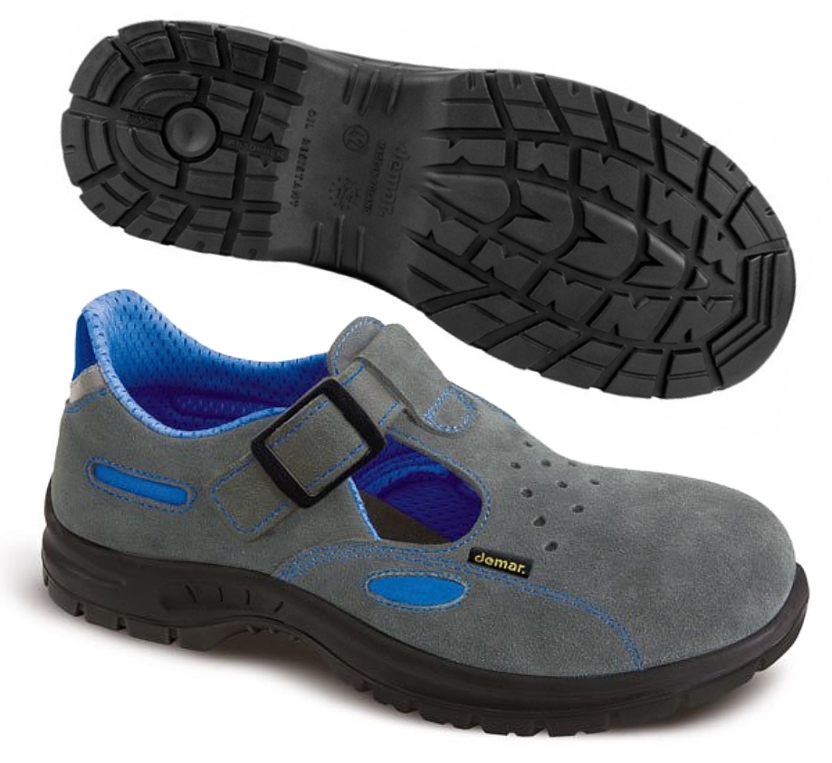 Buty Sandały Robocze Welurowe Męskie Leo S1 SRC/48