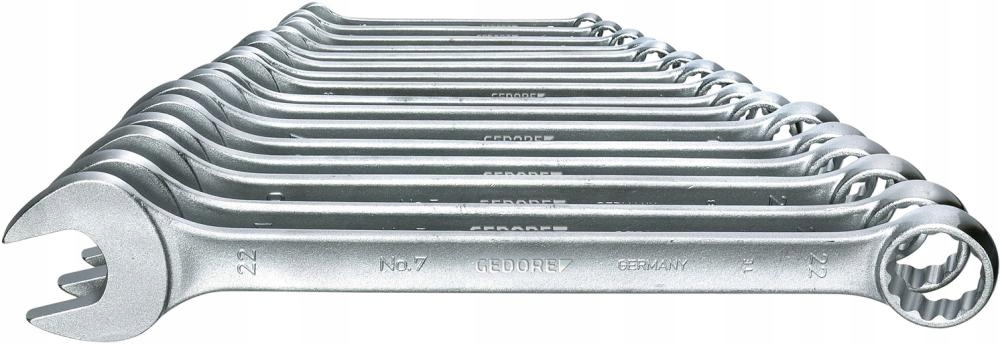 Sada kombinovaných kľúčov Gedore 17 kusov 6-22 mm DIN3113A