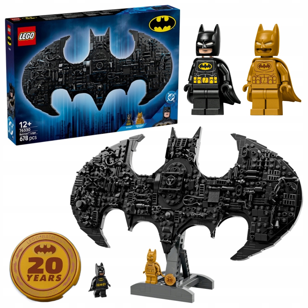 Lego DC Batman 76330 Logo Batmana Batsignál 678 dílů