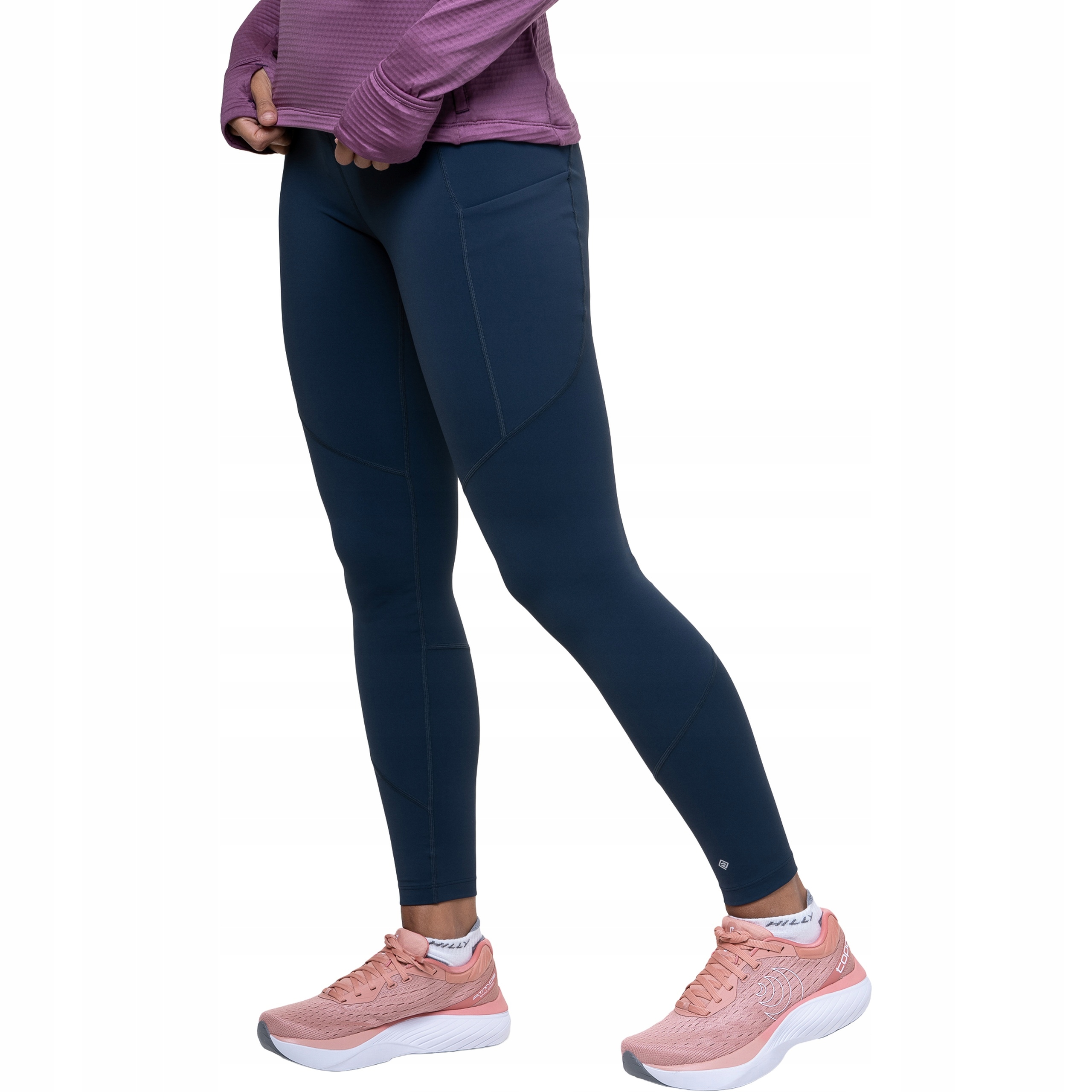 Legginsy do Biegania Damskie Termoaktywne Ronhill Tech Tight Niebieskie S