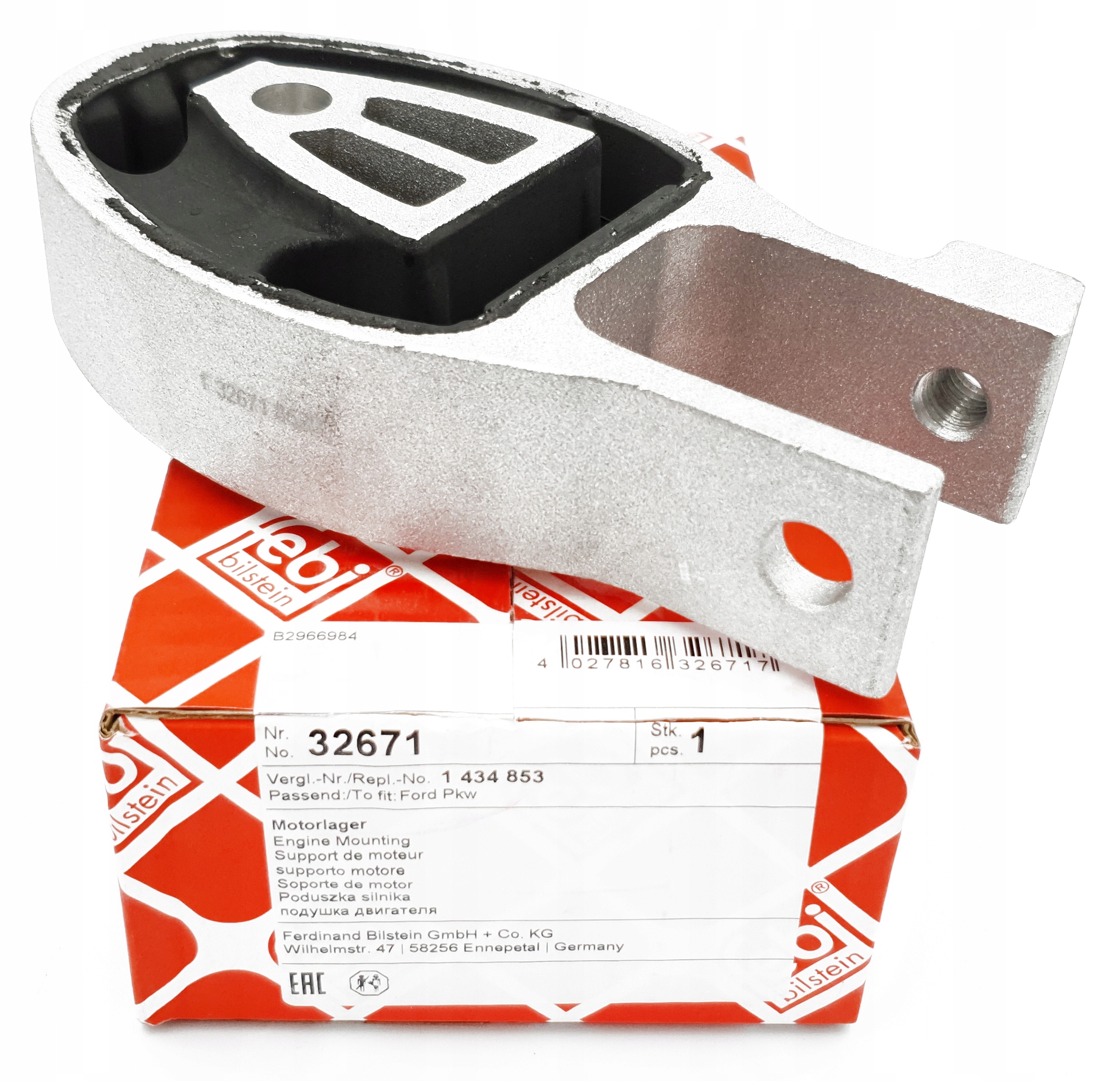 32671 - FEBI ЗАДНЯ ПОДУШКА ДВИГУНА ДЛЯ FORD MONDEO IV MK4