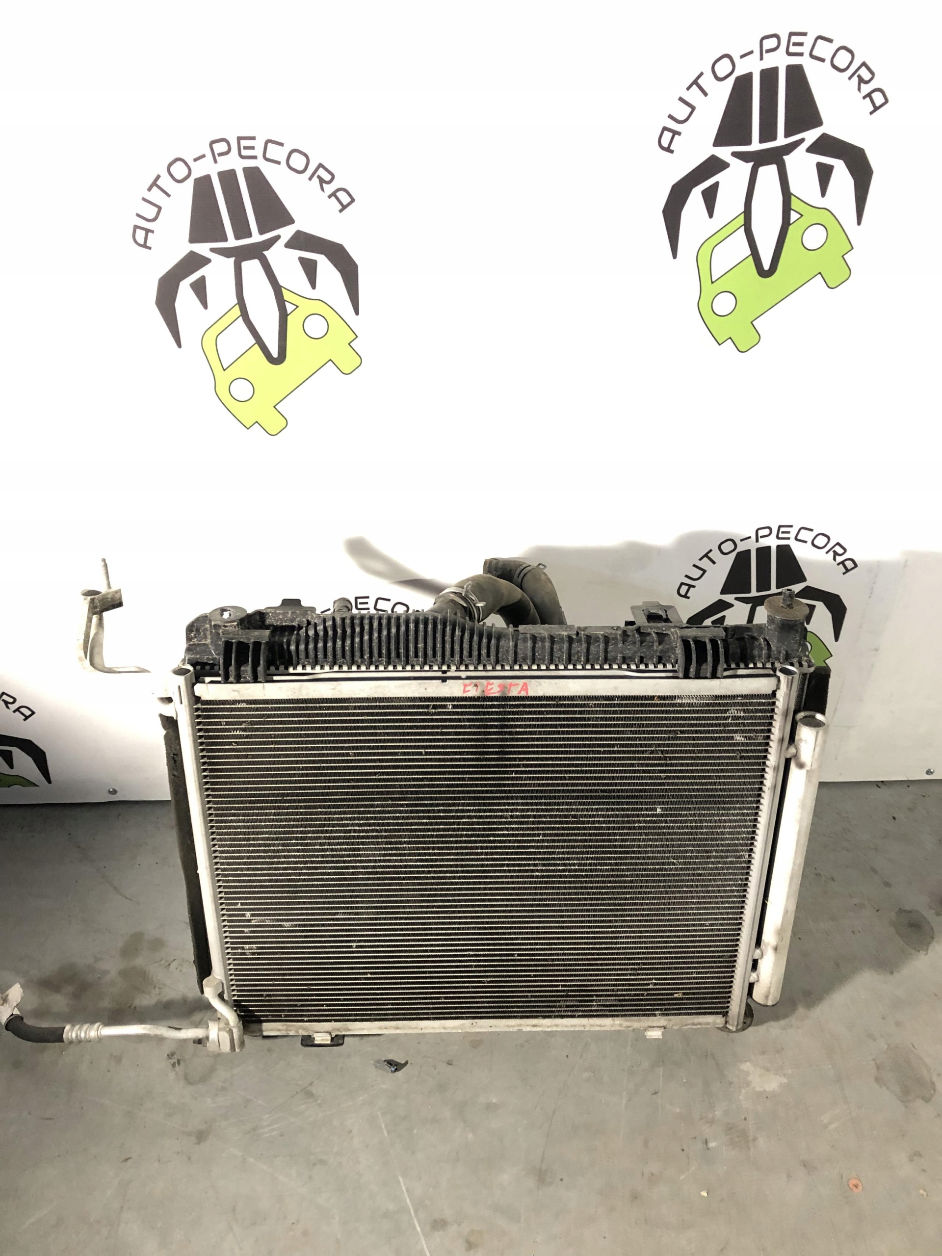 Ford Fiesta MK8 1.5 komplet chłodnic wentylator