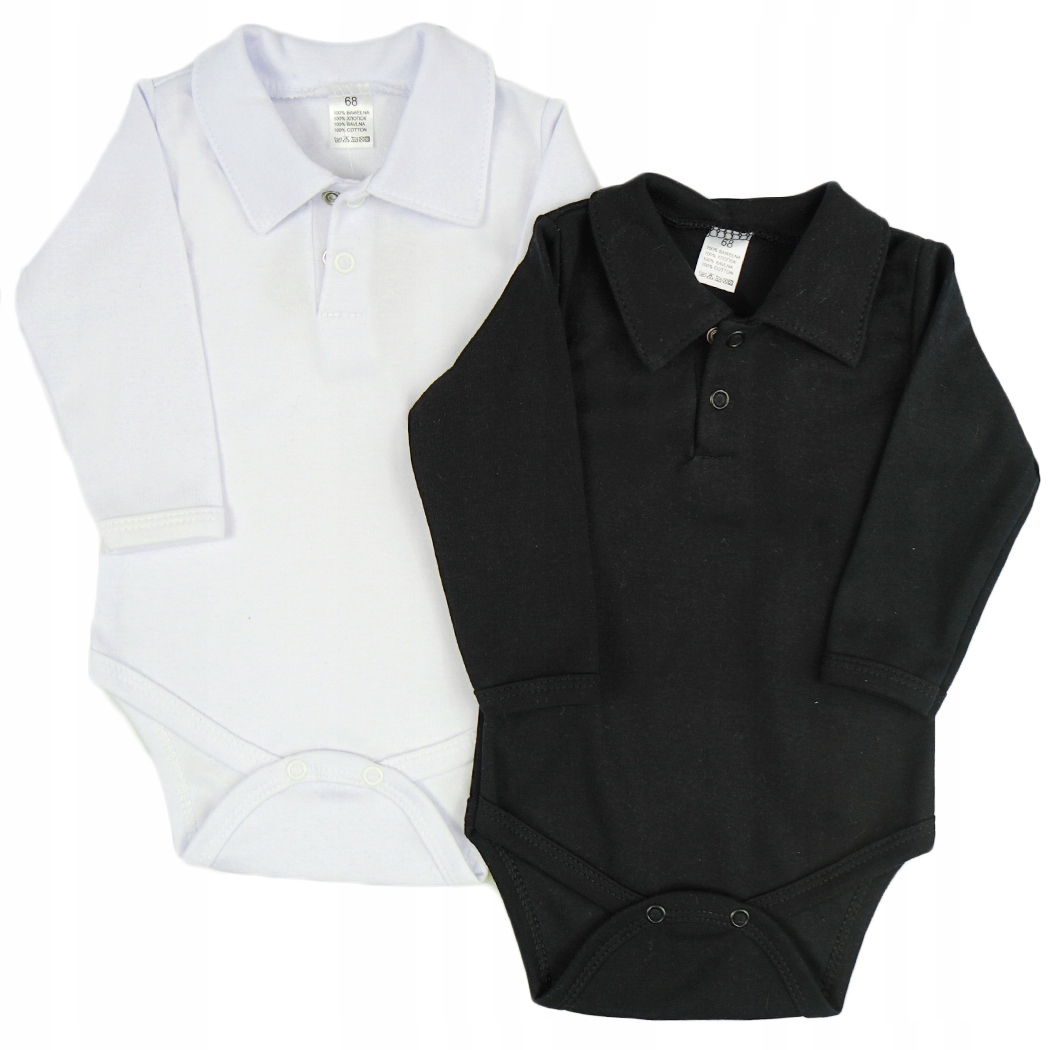 

2PAK Body Polo r.56 body koszula z kołnierzykiem