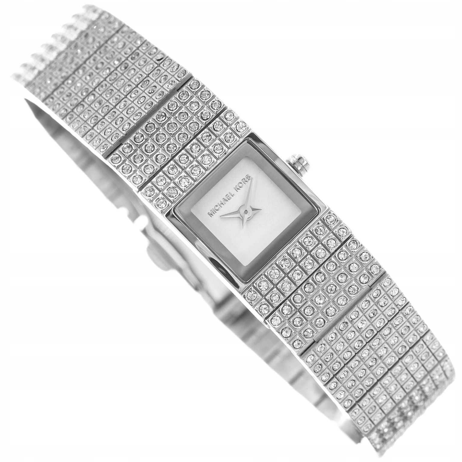 Dámské Hodinky Michael Kors MK4886 Darrington Stříbrné S Zirkony