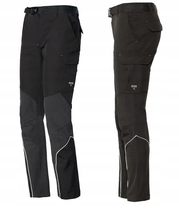 РАБОЧИЕ БРЮКИ SOFTSHELL С МЕМБРАНОЙ 2XL