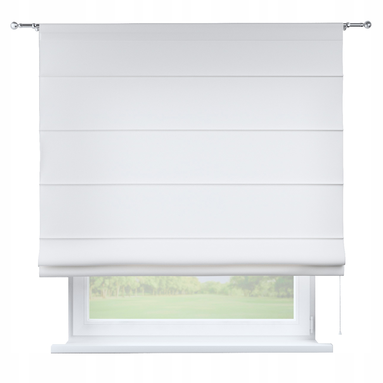 Hotová římská roleta Torino 120 x 180 cm bílá