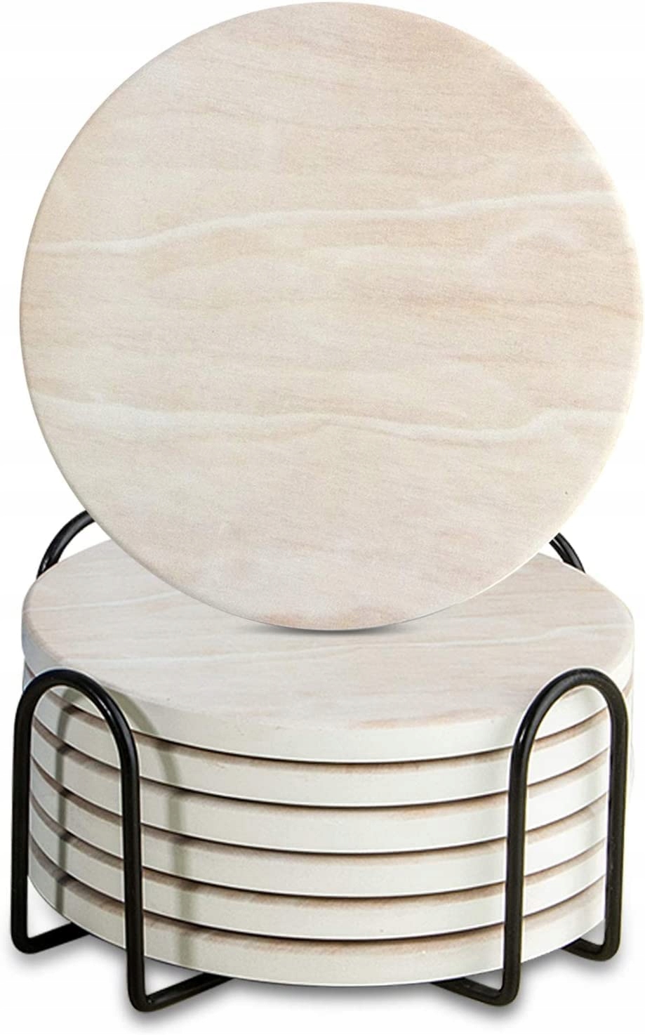 

6X Ceramiczna Podkładka Pod Filiżanki Kubki Zestaw