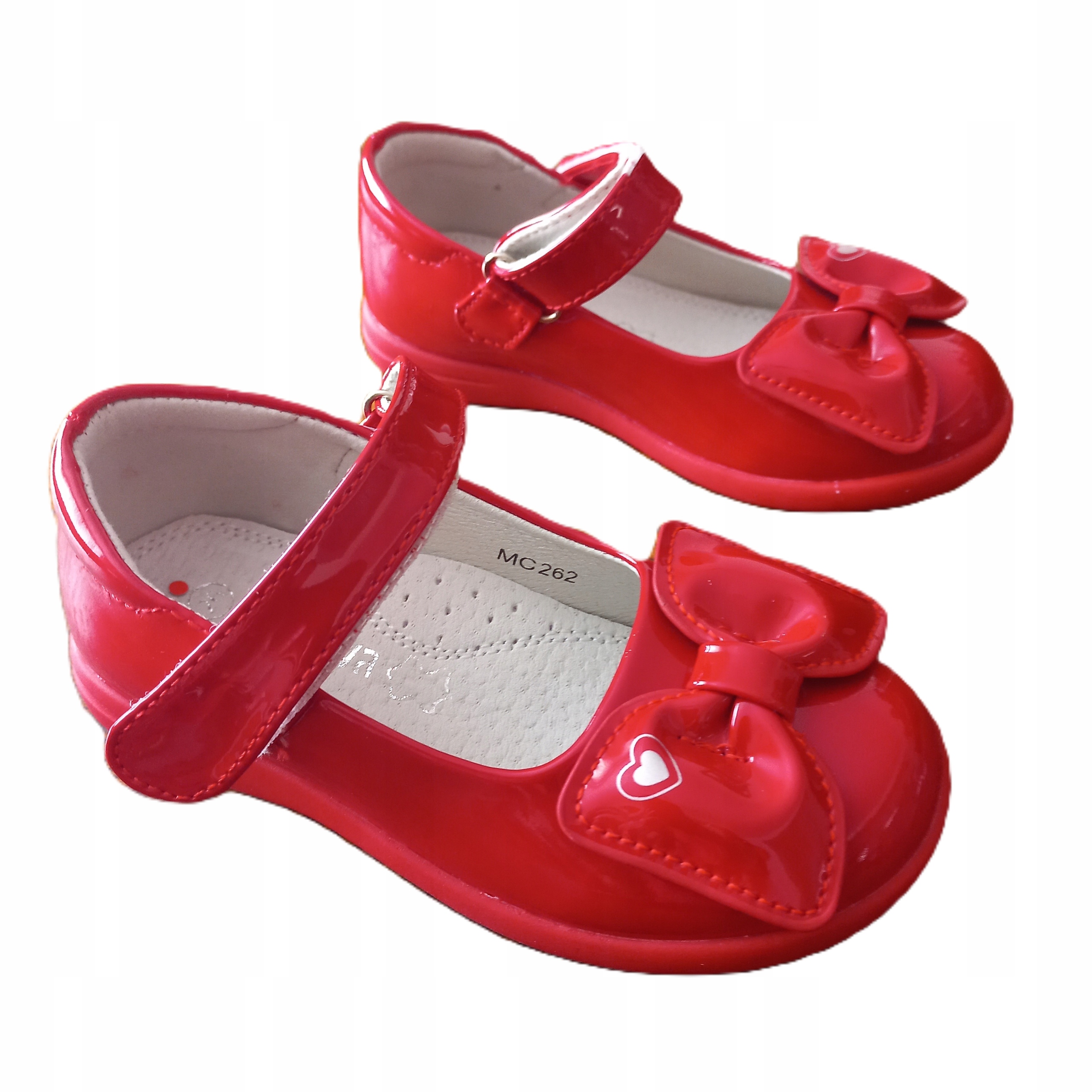 APAWWA LAKIERKI BALERINY DLA DZIEWCZYNKI CZERWONE ROZ 29 Marka Apawwa