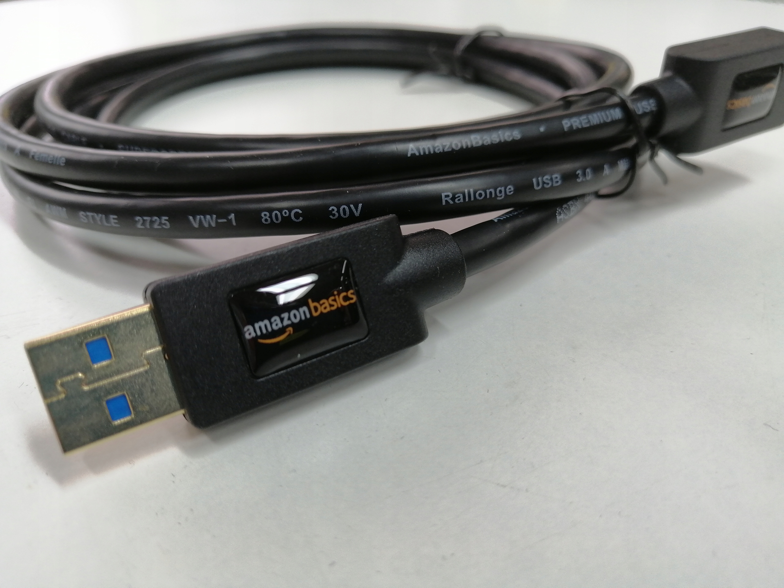 Przedłużacz USB 3.0 AmazonBasic 2m USB A X8B102 EAN (GTIN) 8556922112