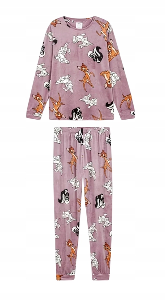 Disney velurové pyžamo koloušek Bambi 50 52 2XL XXL