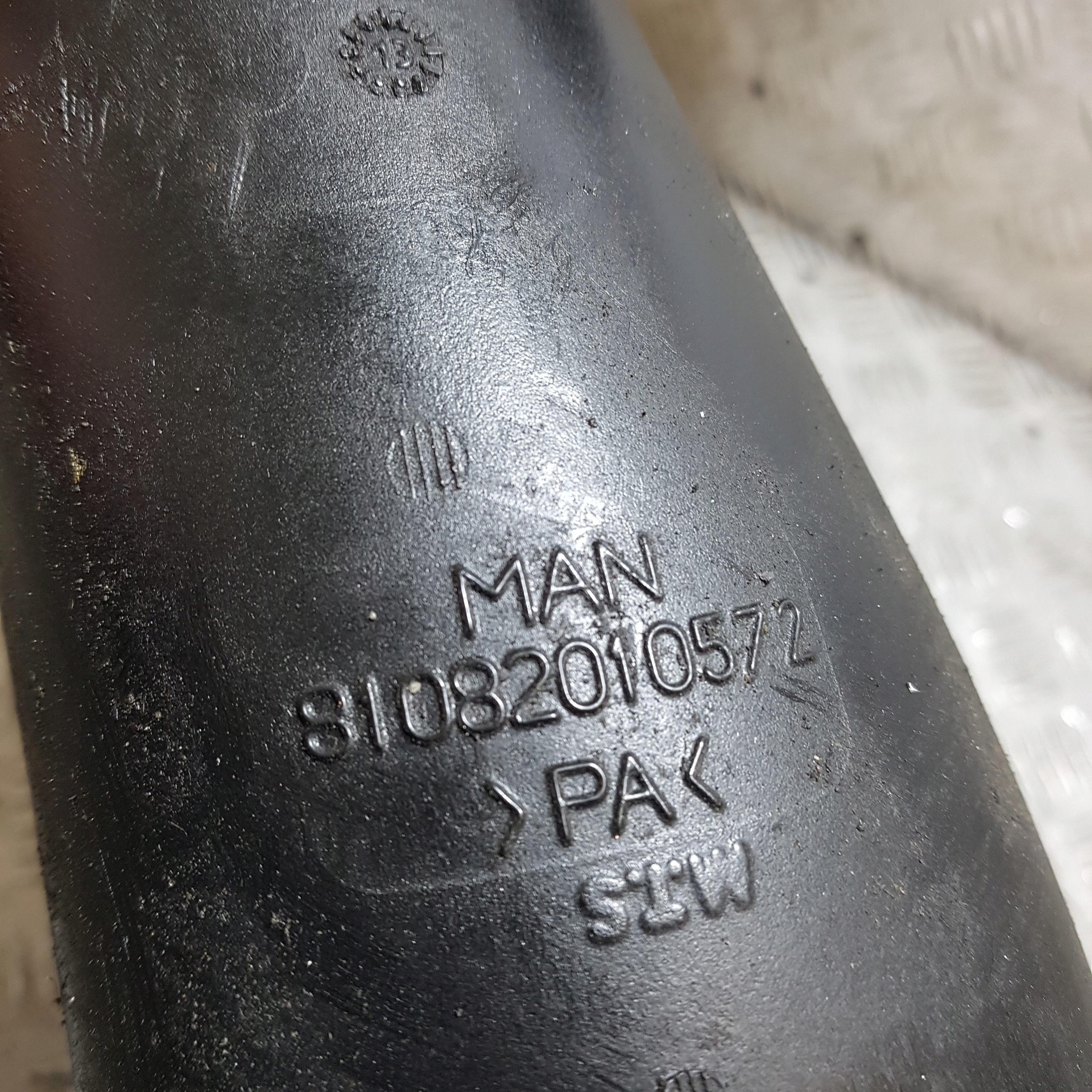 wiring pipe air MAN TGS 81082010572