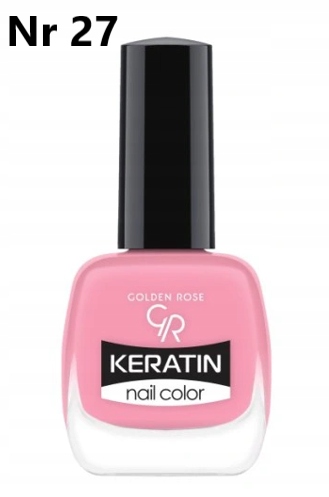 

Lakier do paznokci keratyna Golden Rose Keratin 27