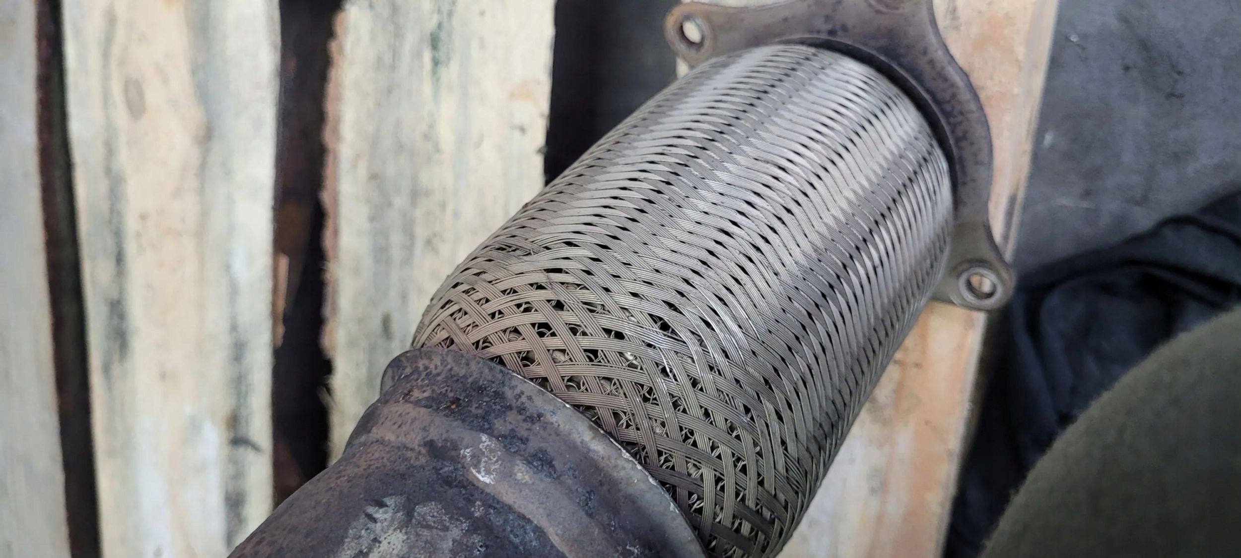 A6 C7 4G труба выхлопная 3.0 битурбо A7