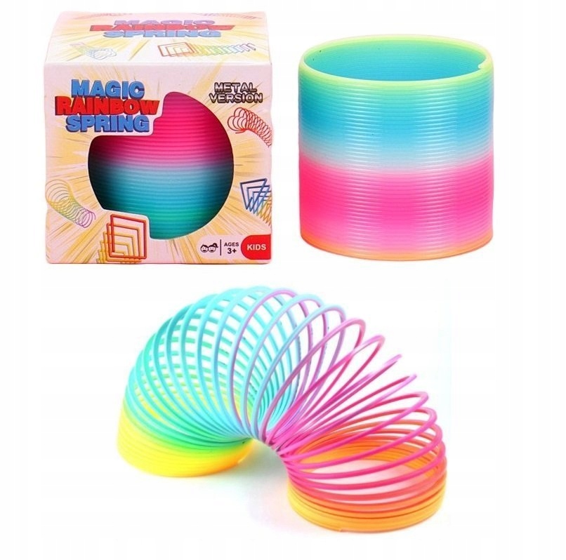 

Sprężyna Magiczna Tęczowa Sprężynka Magic Kolorowa
