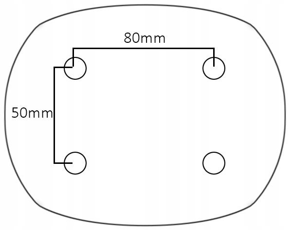 ODBÓJ OGRANICZNIK OPÓR ODBOJNIK STOPER DO BRAMY CZARNY ŻELIWNY 3,5cm CIĘŻKI Rodzaj przykręcany