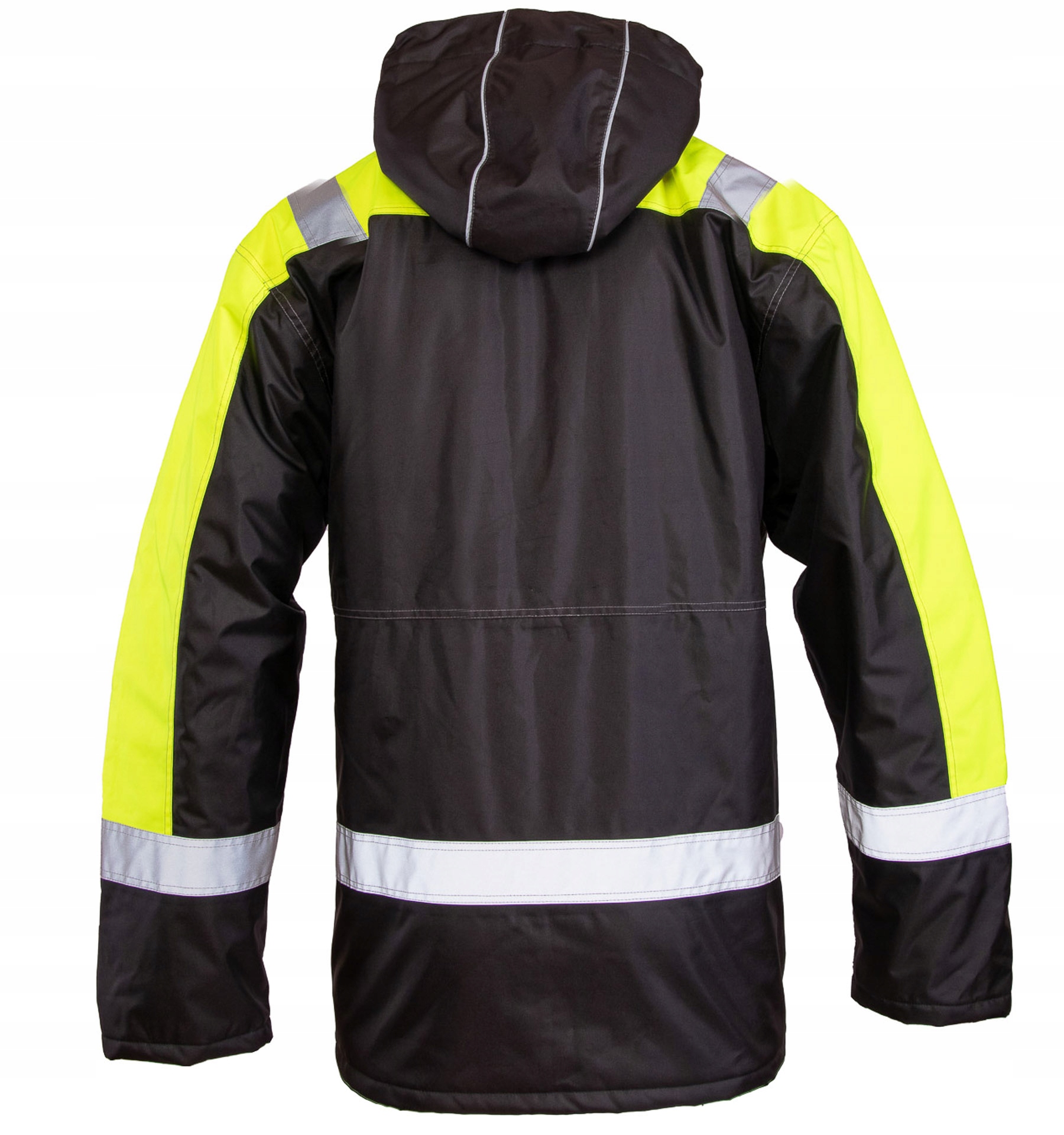 KURTKA ROBOCZA OCIEPLANA zimowa ODBLASKOWA kaptur EAN (GTIN) 6450826589137