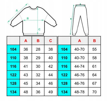KOMPLET DZIEWCZĘCY LEGGINSY PRĄŻKOWANE I BLUZKA 134 Rozmiar (new) 134 (129 - 134 cm)