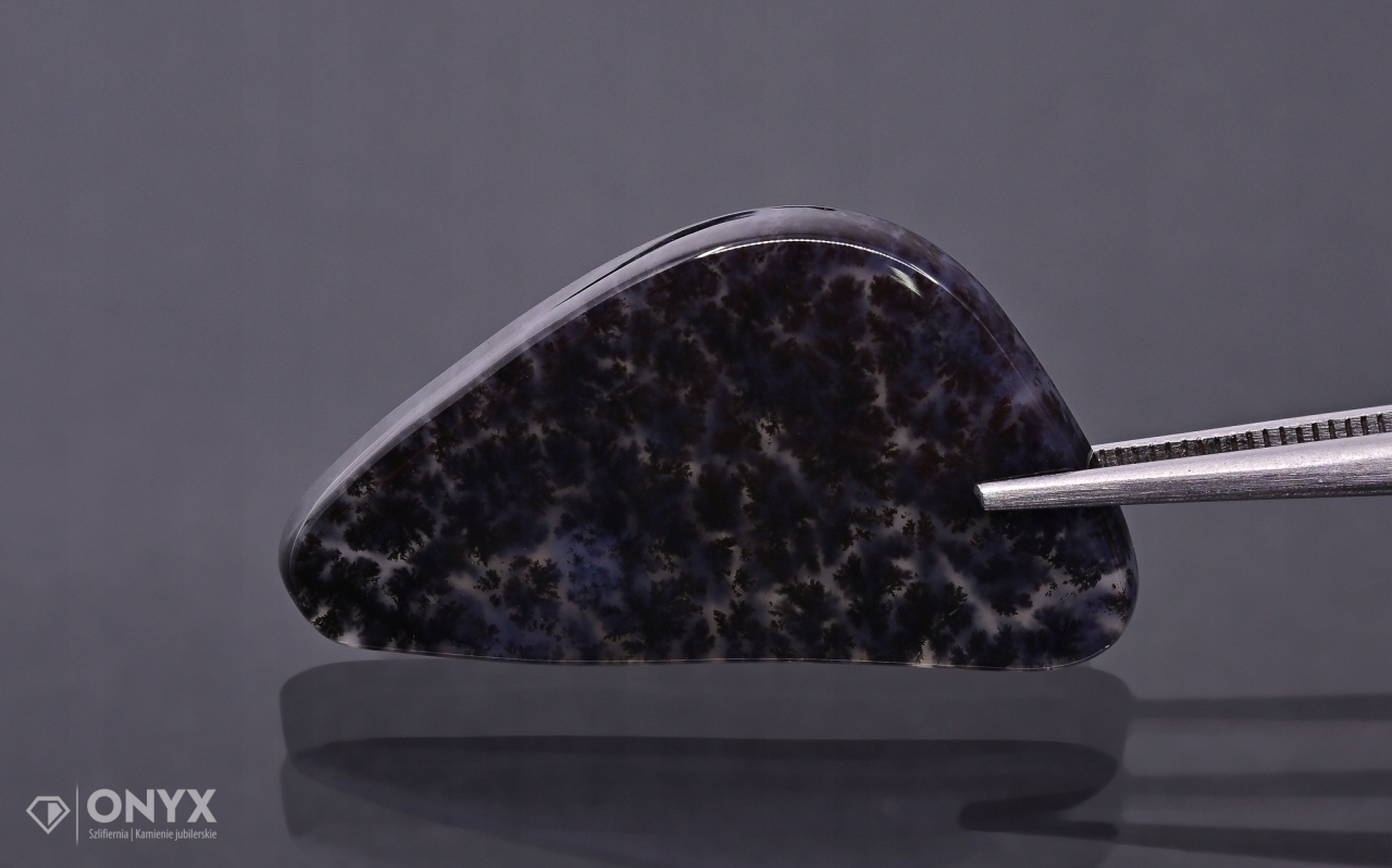 Dendritový achát z Kazachstánu nepravidelná destička