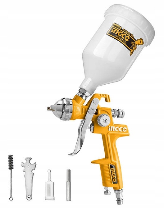 

Ingco Pistolet malarski natryskowy 600CC Hvlp