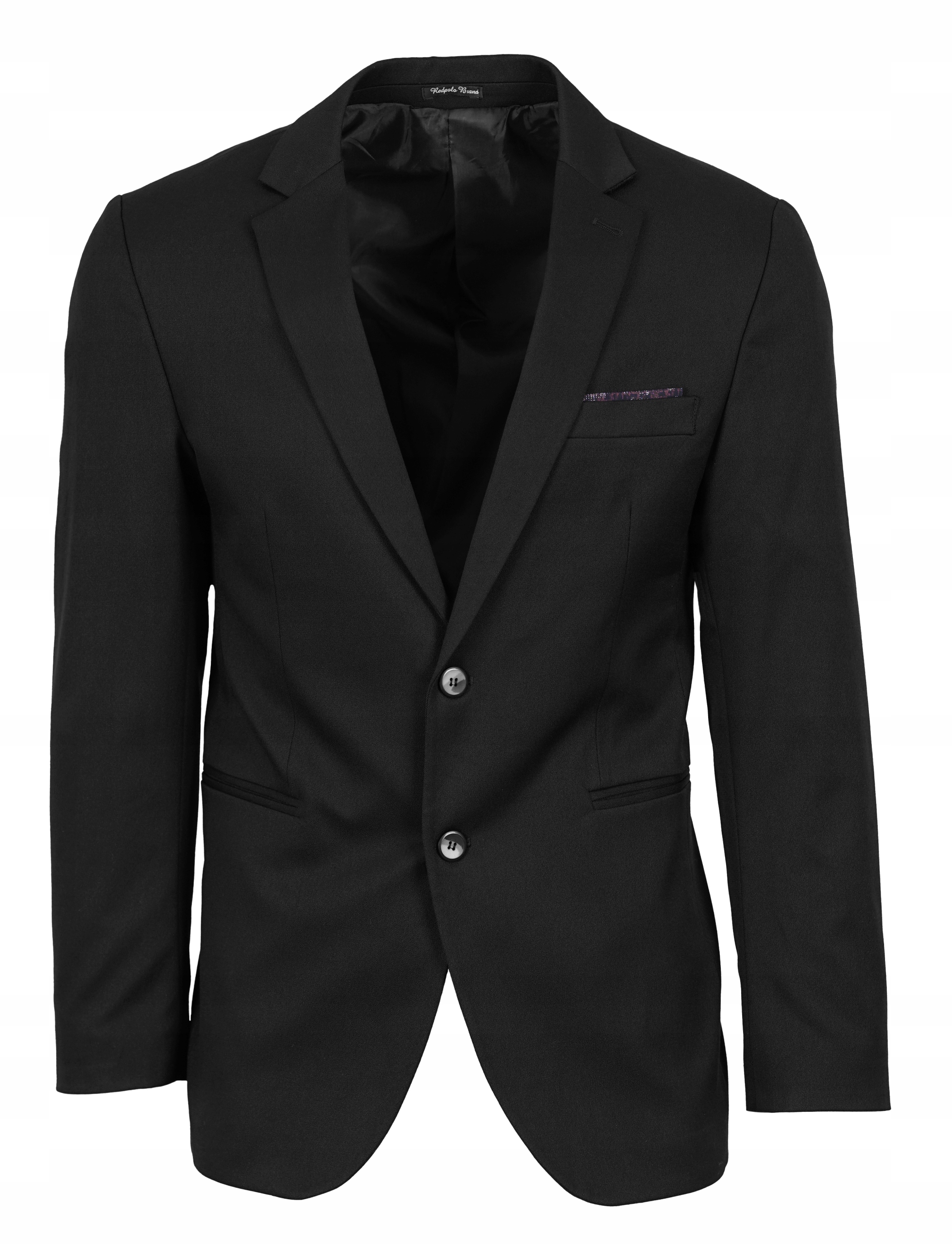 MARYNARKA MĘSKA CZARNA WIZYTOWA ELEGANCKA CASUAL TURECKA BIZNESOWA SLIM 50 Marka inna