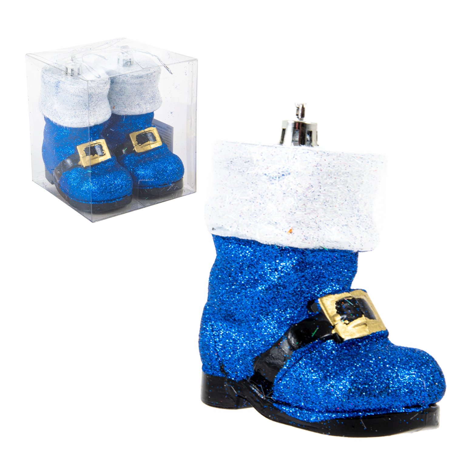 

Zawieszka Na Choinkę Stroik- Niebieski Buciki 10cm