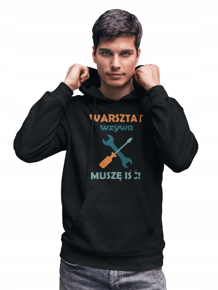 BLUZA Z KAPTUREM DLA TATY BRATA FANA MOTORYZACJI