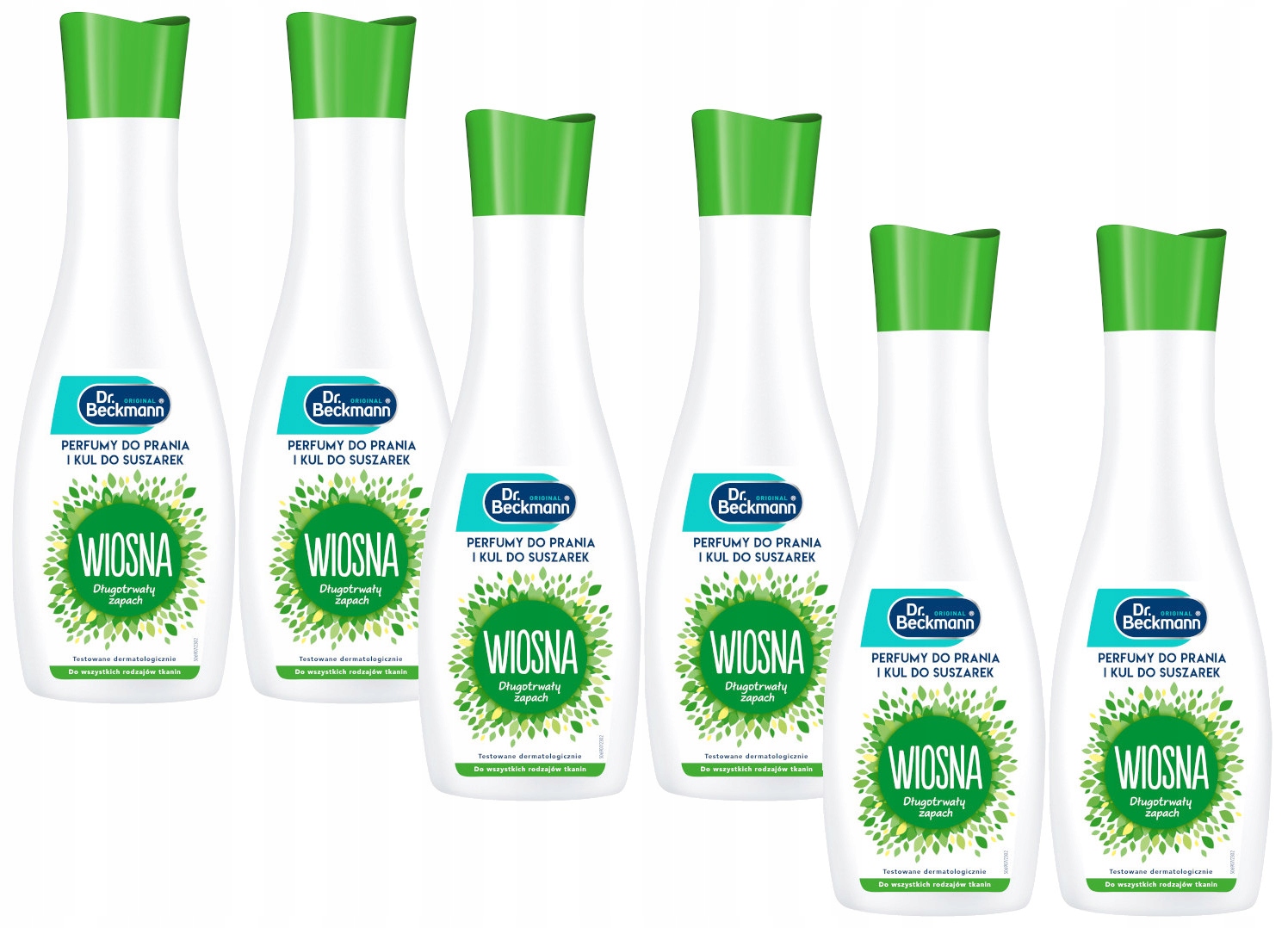 Levně Dr. Beckmann parfém do prádla a kuličky do sušiček Koncentrát Jaro 250 ml 6 x