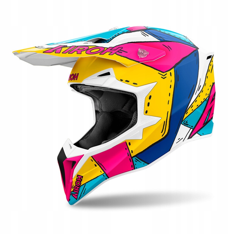 Offroadová prilba Cross Enduro Airoh Wraaap Paint Matt Xs
