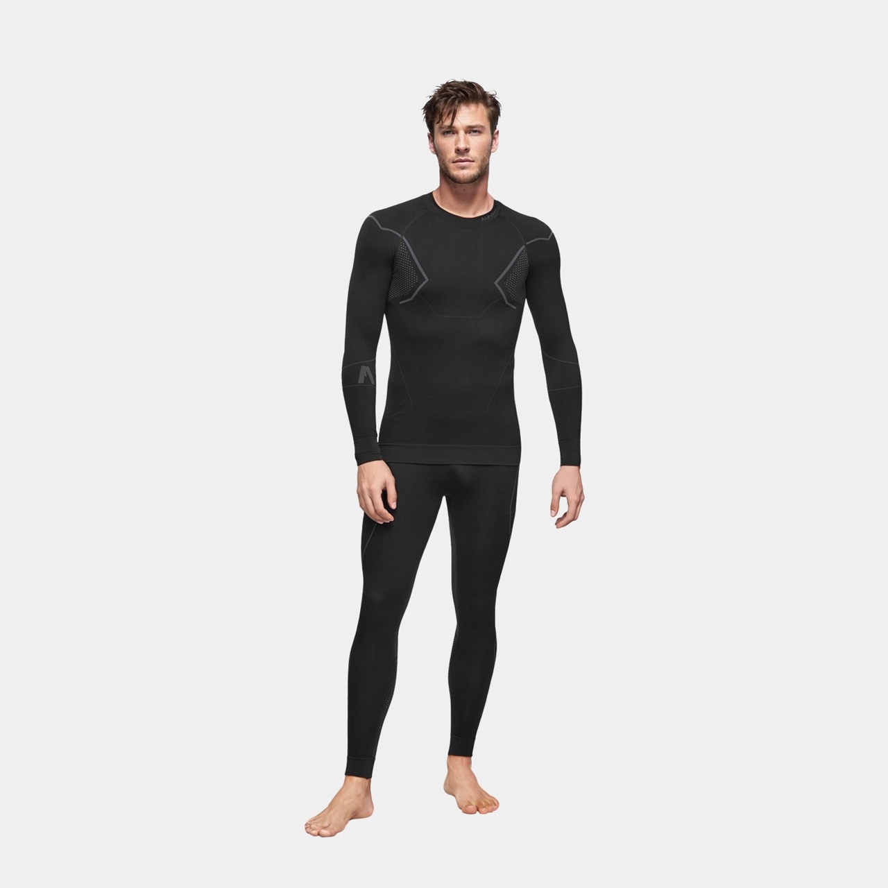 Pánské termoaktivní spodní prádlo Alpinus Active Base Layer Set černé GT43257