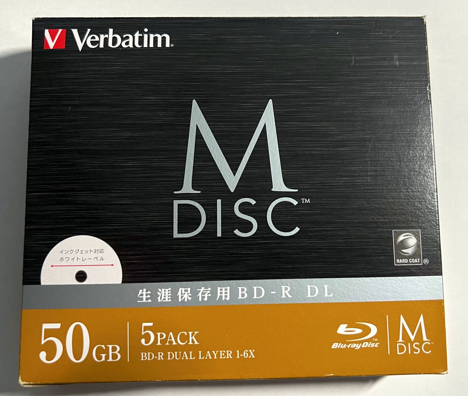 Płyty Blu-ray Bd-r DL Archival M-disc 50GB 5szt