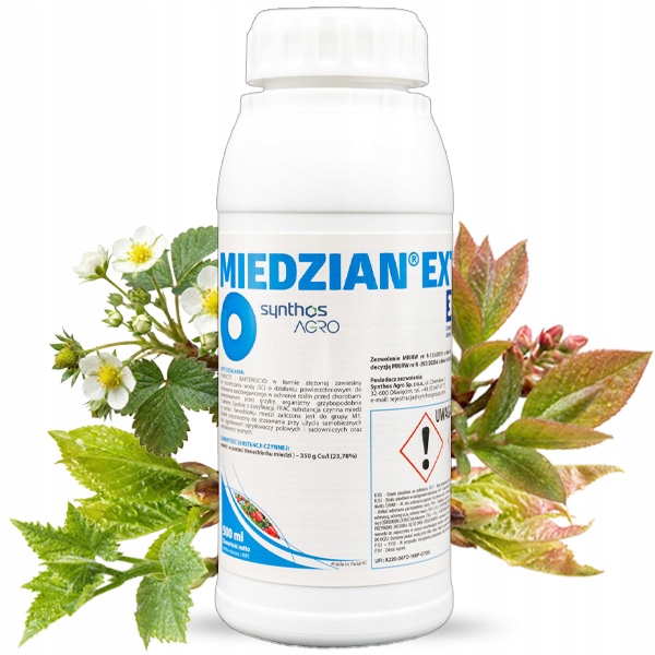 MIEDZIAN EXTRA 350SC 500ML CERT. EKO R-154/2015 WYMAGANE ZEZWOLENIE