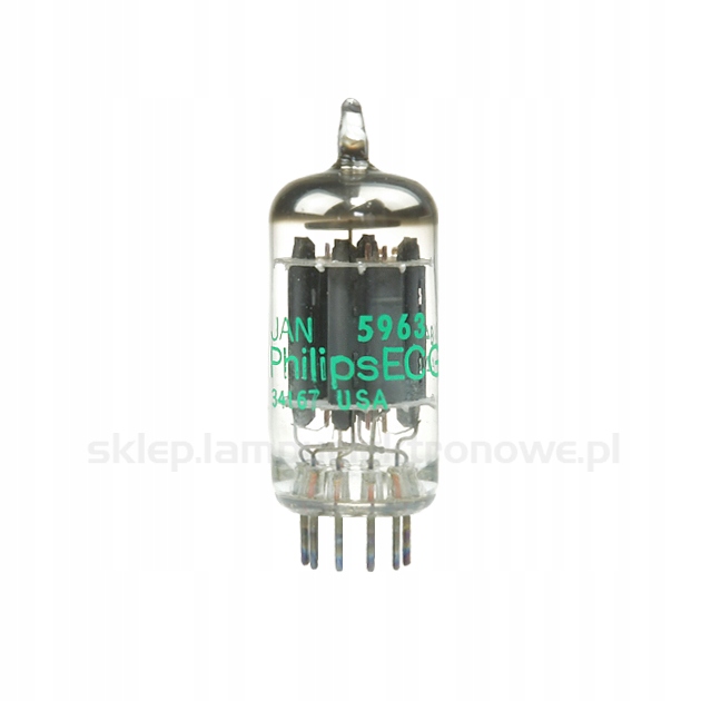 5963 12AU7, ECC802, ECC82 lampa Jan Ecg Nos