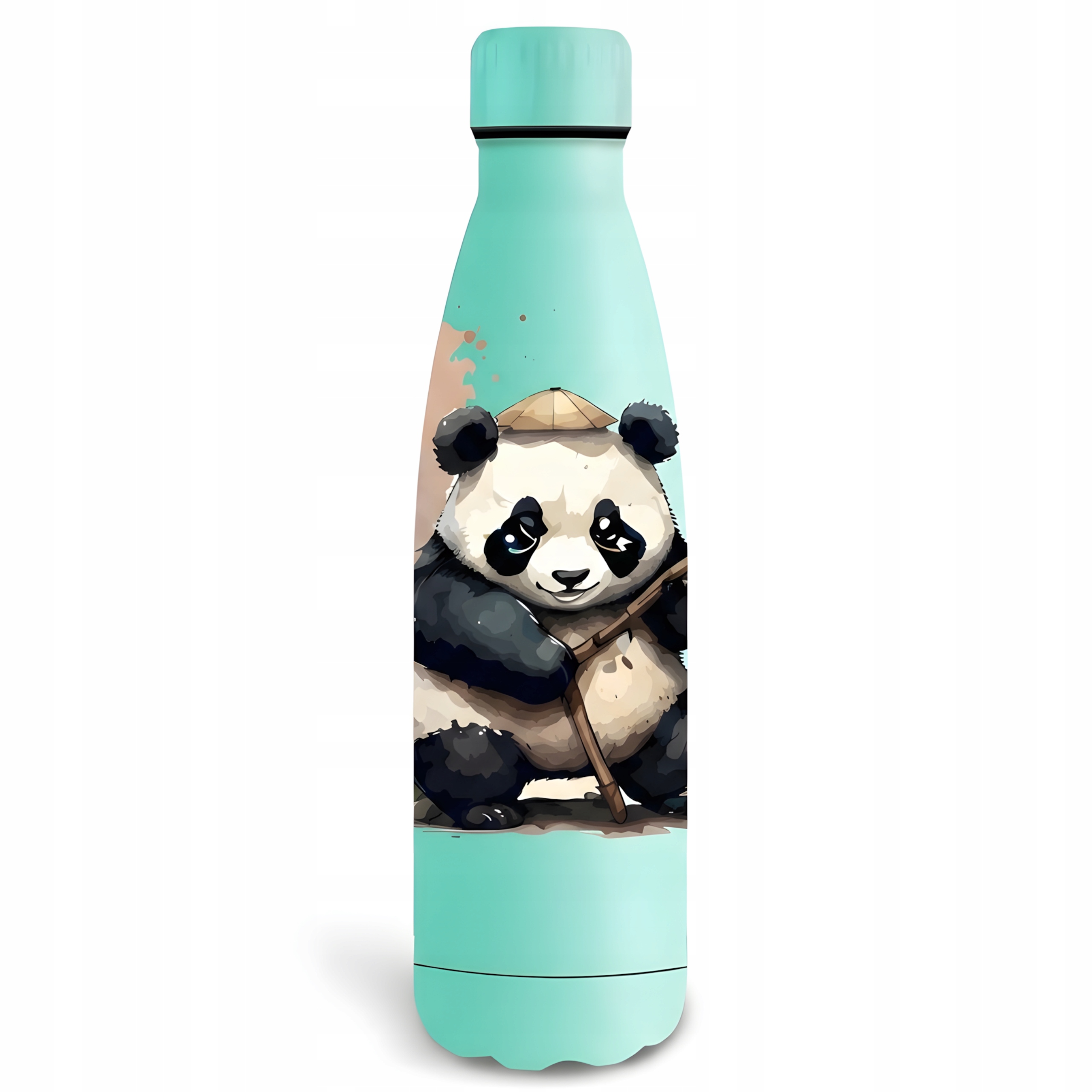 Kubek Termiczny 500ml Butelka Termos Stalowy Szczelny Panda Dzieci