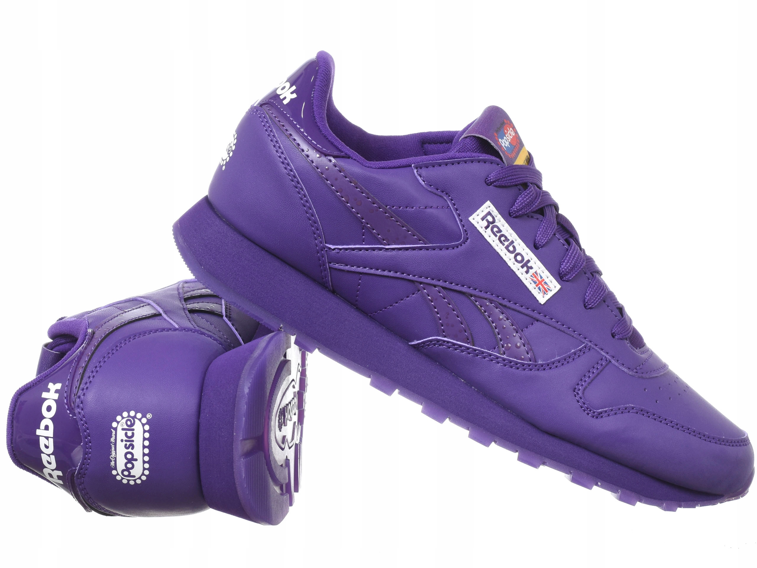 Dámské boty Reebok Classic Leather HR0661 sneakers fialové boty