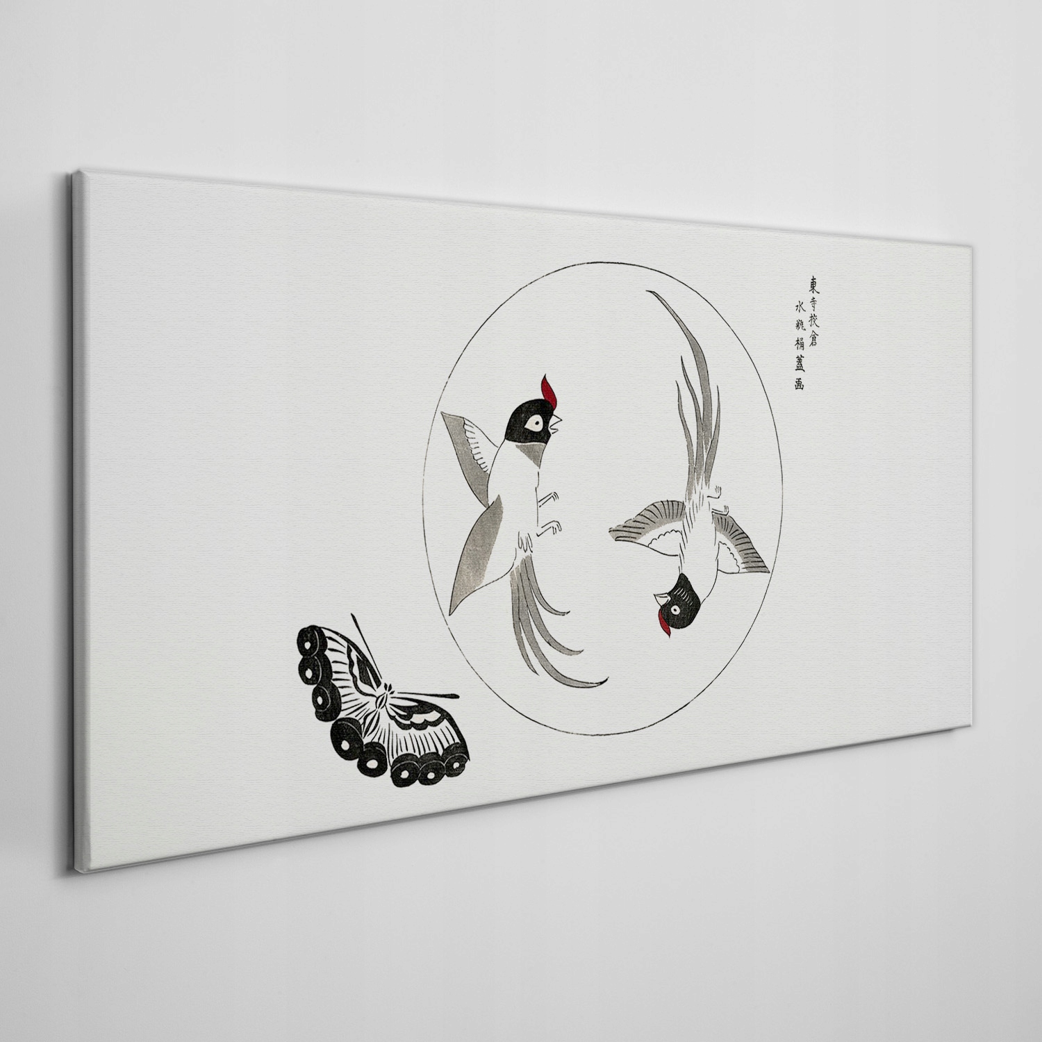 

Obraz na płótnie Zwierzęta ptak motyl 140x70 cm