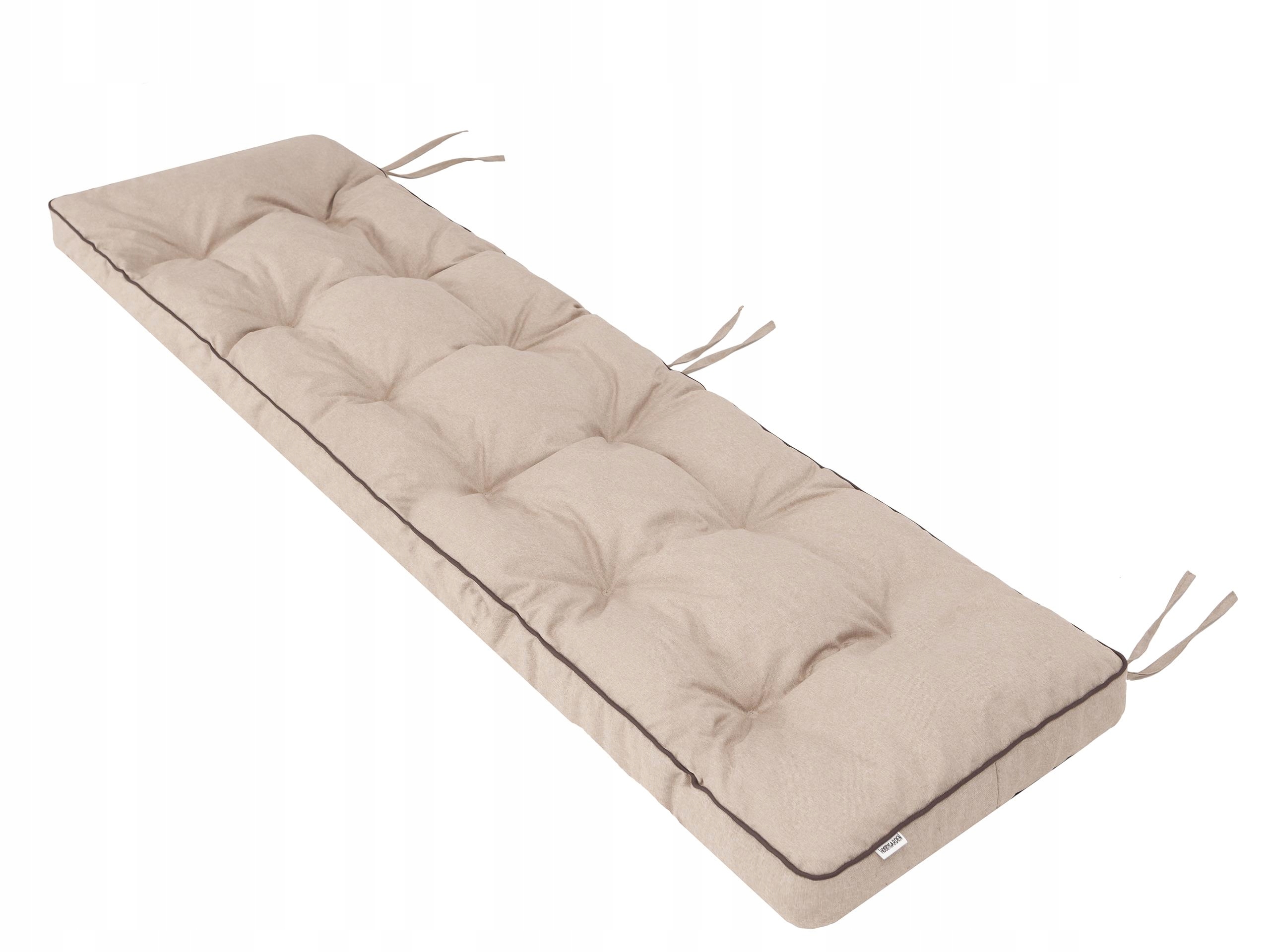 Vankúš na hojdačku, záhradnú lavicu, 180 x 50 cm, zviazaný