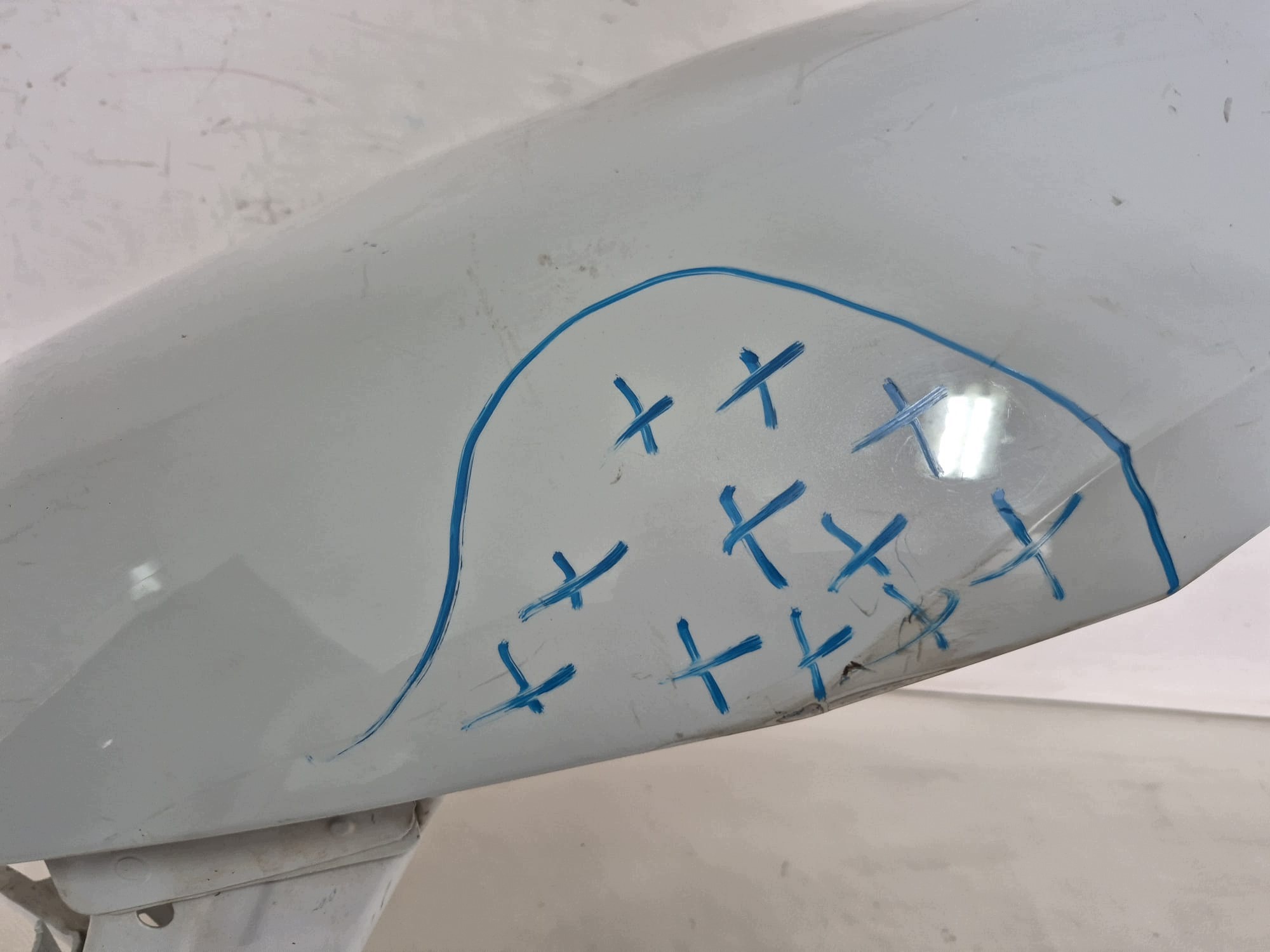 PORSCHE TAYCAN 9J1 19- fender left front front 9J1805625