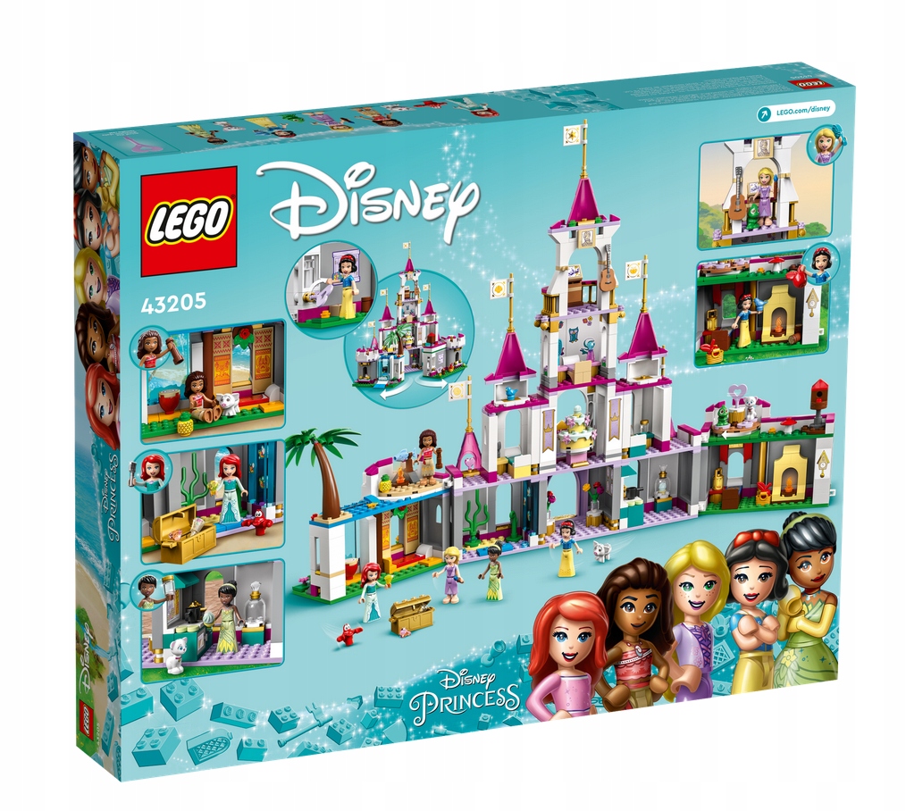 LEGO 43205 DISNEY ZAMEK WSPANIAŁYCH PRZYGÓD Numer produktu 43205