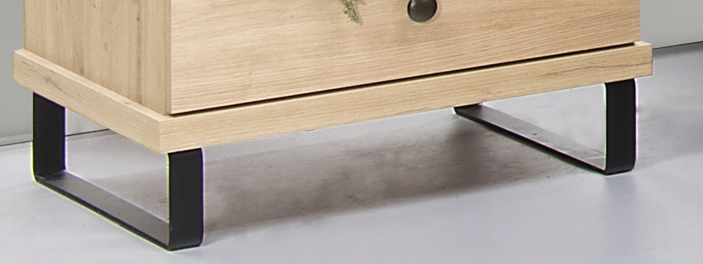 Kovové nohy pro nábytek černé 10 cm Jiřina C-1 C-8