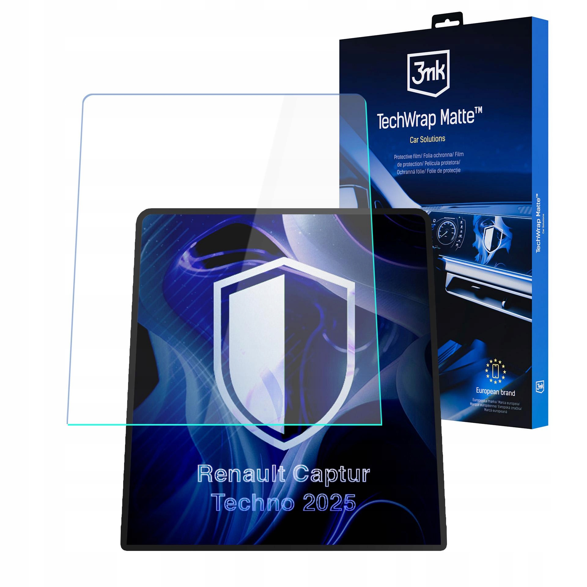 Folia ochronna na ekran do Renault Captur Techno Eco-G 2025 3mk TechWrap