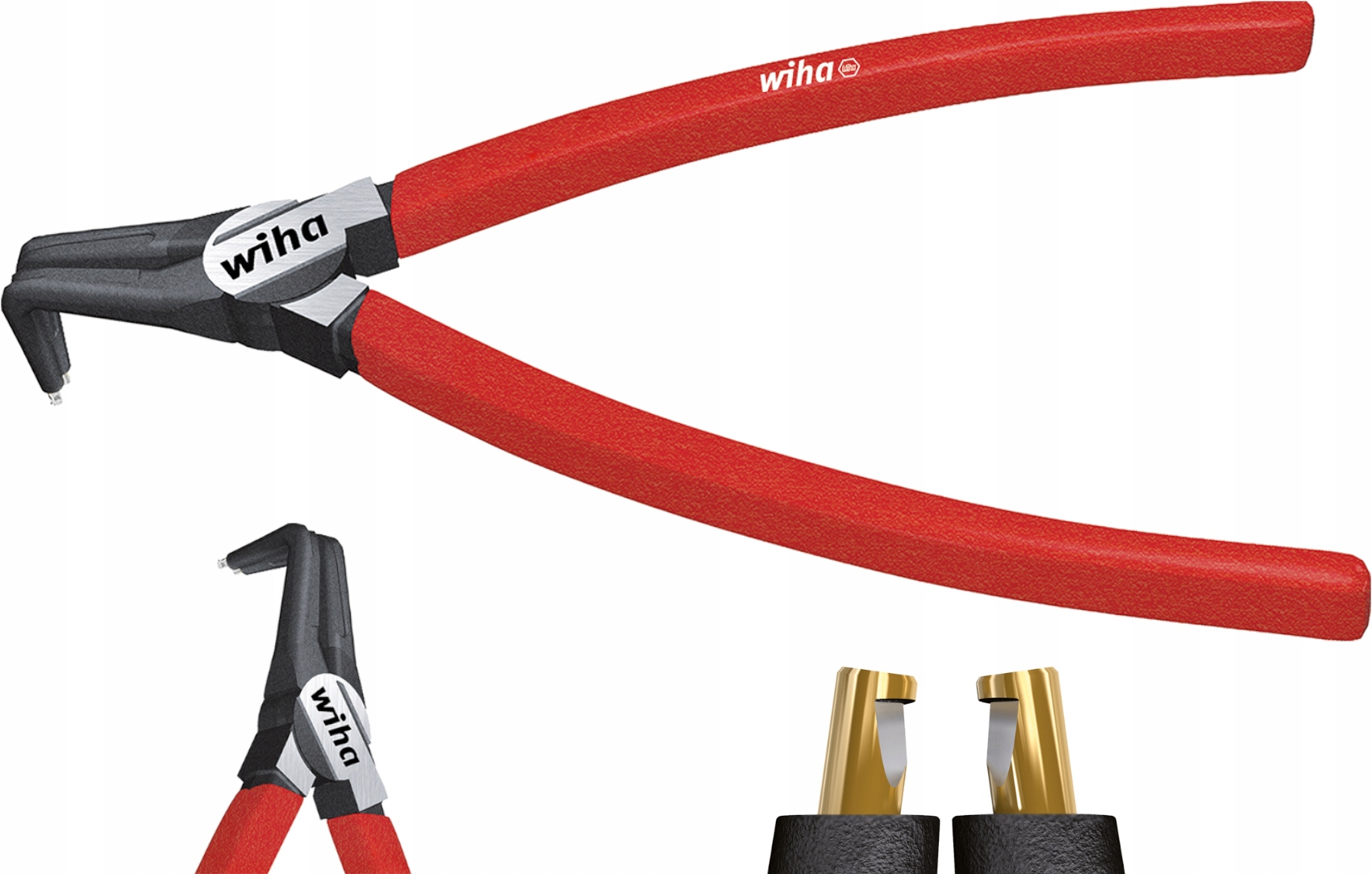 

Wiha Szczypce Do Pierścieni Zew. Odgięte 10-25 mm