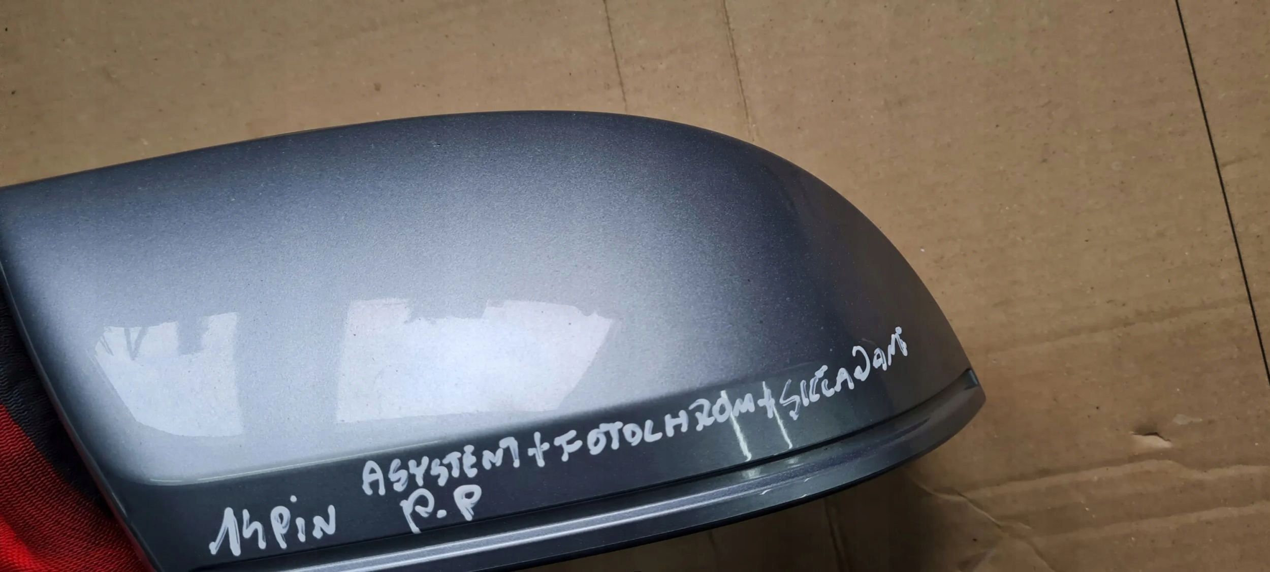 A7 4G S7 mirror right right front SKLADANE ASYSTENT 14+2PIN EU LY7G