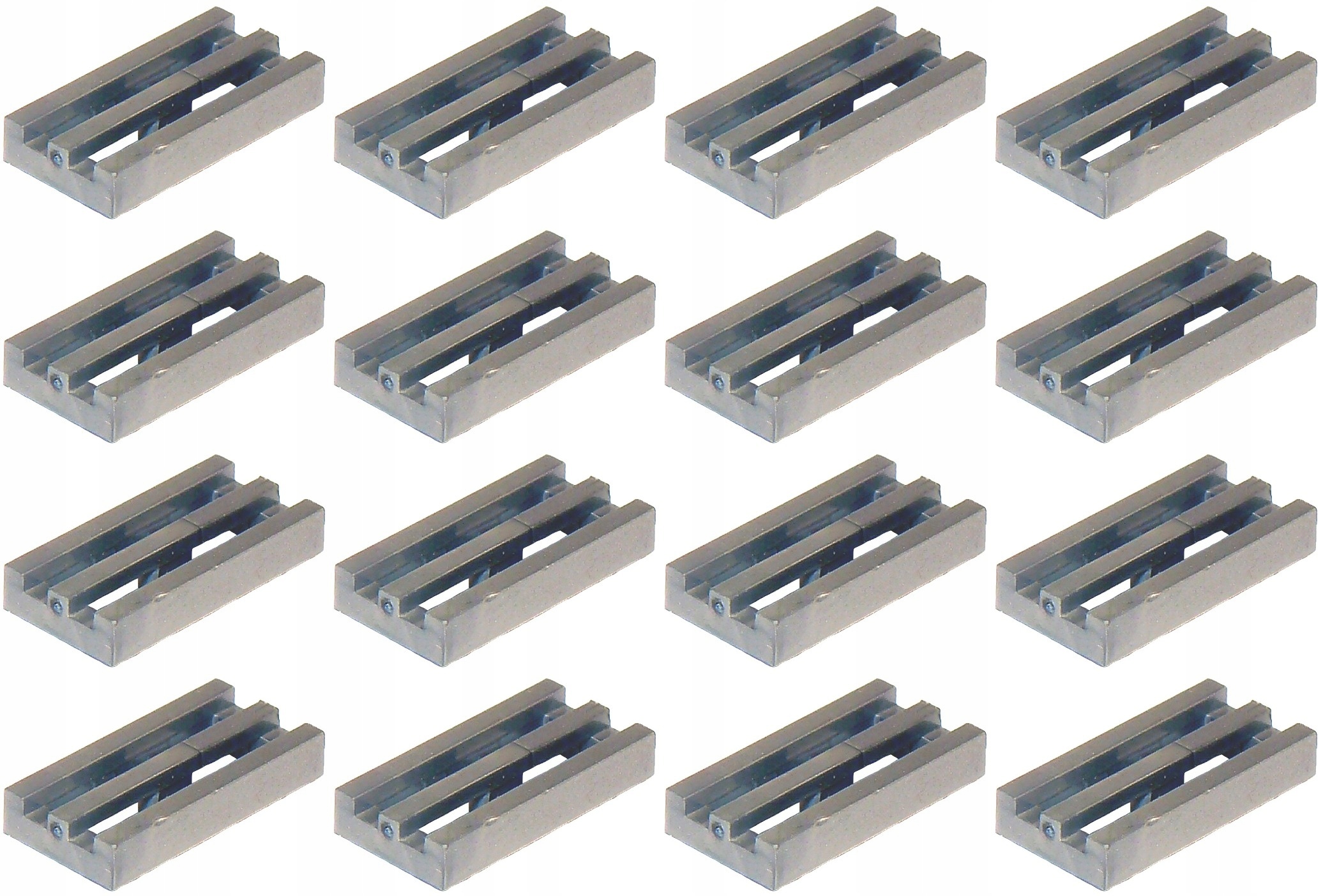 

Lego 2412b 1x2 Grill srebrna Nowa (4g) 16 szt.