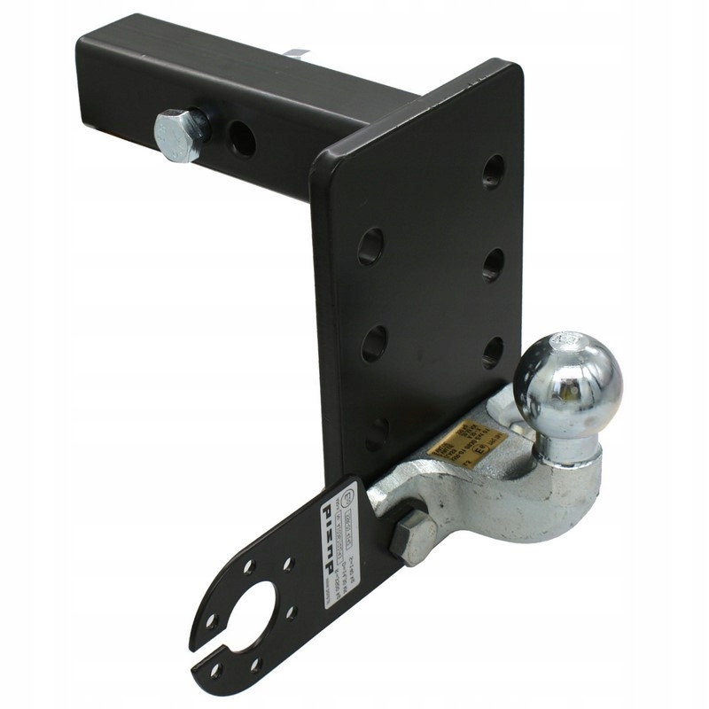 Odťahový hák Usa Adaptér Guľa 50x50 mm 2 palce Univerzálny, nastaviteľný