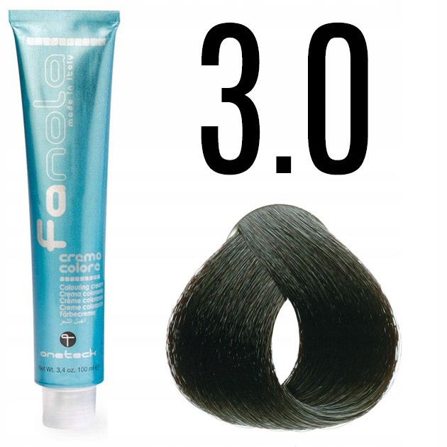 

Fanola Crema Colore 100ml Farba do włosów 3.0