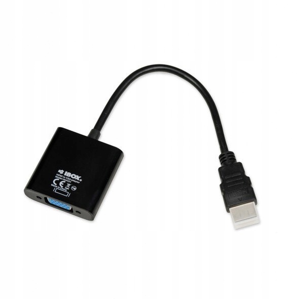 

Adapter Ibox IAHV01 (hdmi M D-Sub (vga) F; 1m; k