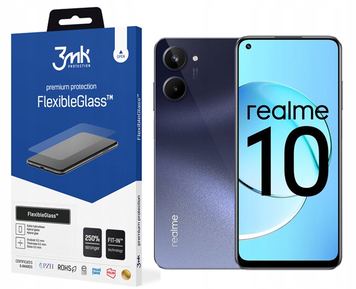 

Szkło FlexibleGlass 3MK do Realme 10