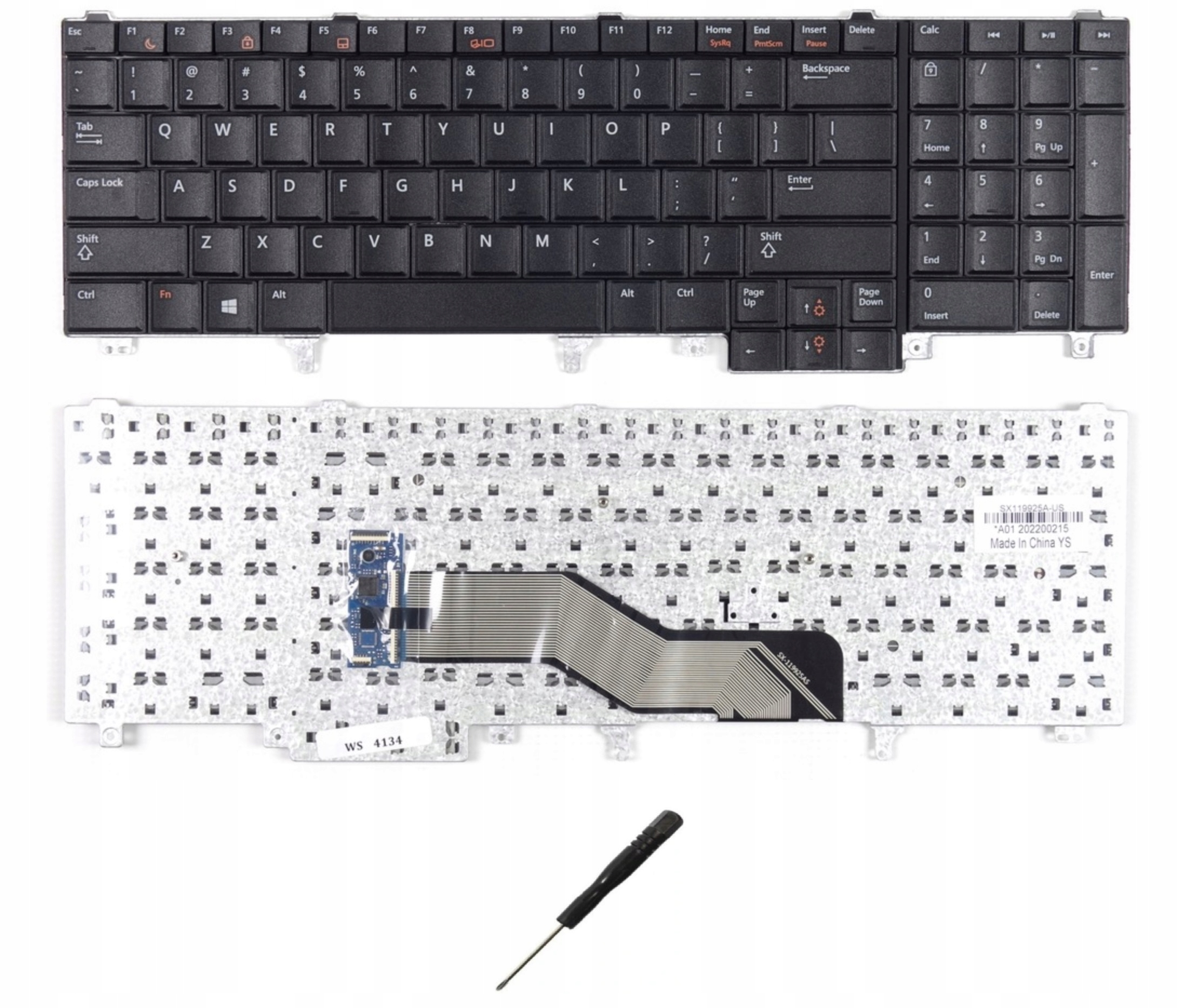 

Klawiatura Do Dell E5520 E5530 E6520 E6530 E6540