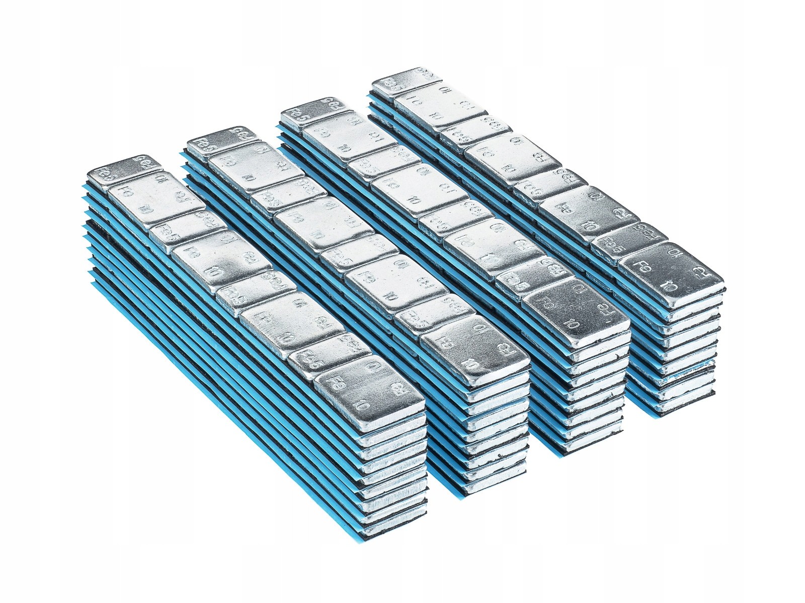 CIĘŻAREK KLEJONY STALOWY - 4 X 5G+10G - OCYNKOWANY (BOX 100 SZT)